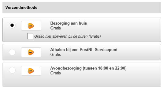 Lieferoptionen Lieferoptionen