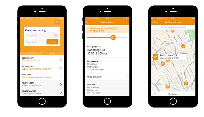 PostNL app postNL app