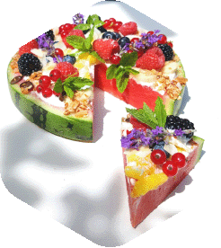 Watermeloenpizza Romy's recept