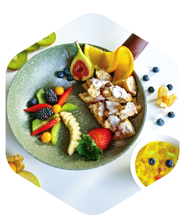 Fluffy gezonde Kaiserschmarrn 