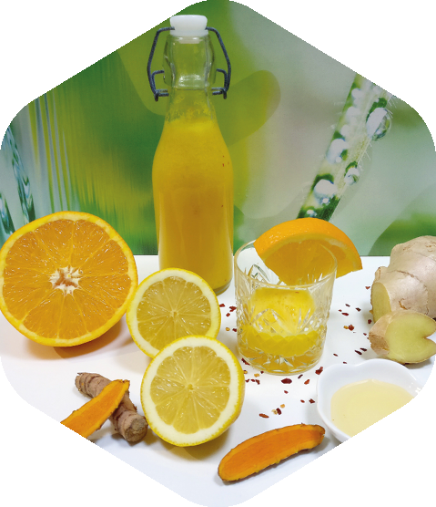 Romy's recept gember shot Romy's recept gember shot