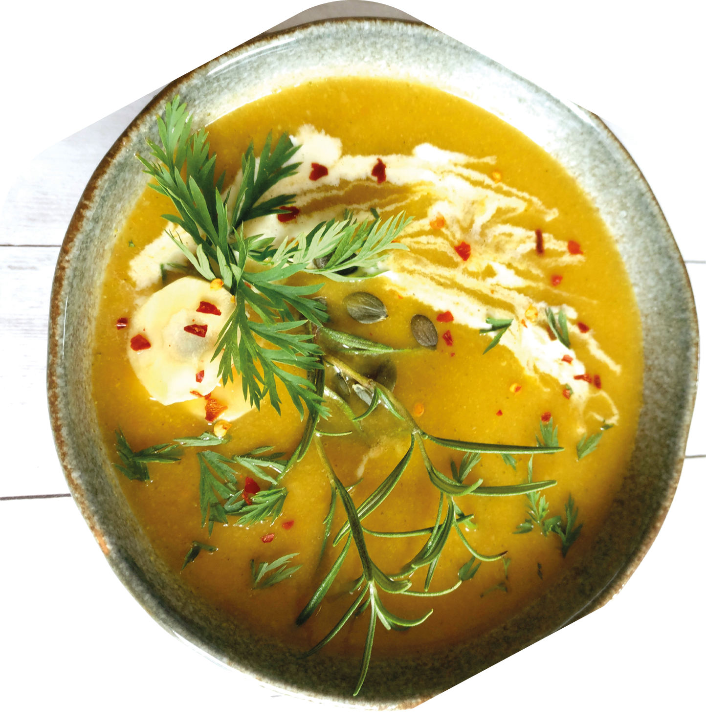 Romy's recept: Pastinaak pompoen wortelsoep Romy's recept: Pastinaak pompoen wortelsoep